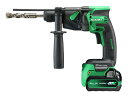HiKOKI(ハイコーキ) DH18DPB(2XPZ) 充電式18mmハンマードリル SDSプラス 18V【バッテリー2個/充電器セット】