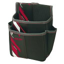 PROSTAR.ACR(プロスター) New poly 小型腰袋2段 WPS-10RD 235mm×180mm×110mm(4)