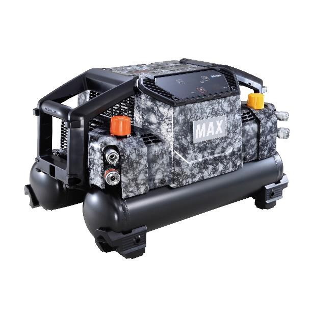 マックス(MAX) 高圧/常圧エアコンプレッサー AK-HL1310E 限定色 ガイアシルバー【高圧×2/常圧×2】45気圧/11L/16kg ZT92308 MAX製品保証付き