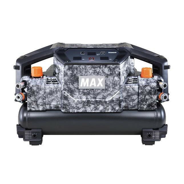 マックス(MAX) 高圧エアコンプレッサー AK-HH1310E 限定色 ガイアシルバー【高圧×4】45気圧/11L/16kg ZT92309 MAX製品保証付き