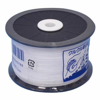 たくみ ミエール水糸 細 ホワイト 0.5mm 500m 4318 4960587043189