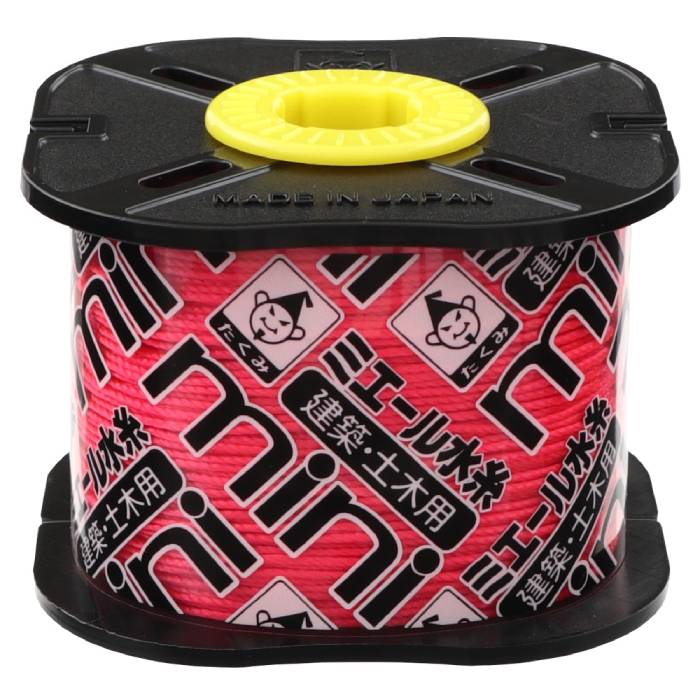 たくみ ミエール水糸 mini 太 ピンク 0.8mm 135m 4833 4960587048337