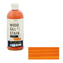 アサヒペン 水性WOODジェルステイン 300ml CRTオレンジ すり込むように仕上げるジェルタイプの塗料