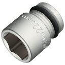 TONE(トネ) インパクト用ソケット(6角) 22mm 差込角:12.7mm HP4NV-22