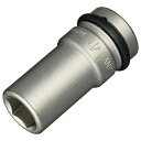 TONE(トネ) インパクト用ロングソケット 14mm 差込角:12.7mm 4NV-14L