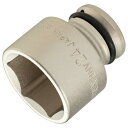 TONE(トネ) インパクト用ソケット(6角) 24mm 差込角:9.5mm 3NV-24