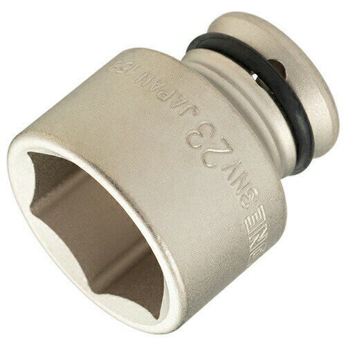 TONE(トネ) インパクト用ソケット(6角) 23mm 差込角:9.5mm 3NV-23