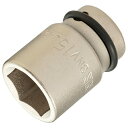 TONE(トネ) インパクト用ソケット(6角) 15mm 差込角:9.5mm 3NV-15