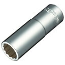 TONE(トネ) ディープソケット(12角) 12mm 差込角:9.5mm HP3D-12L