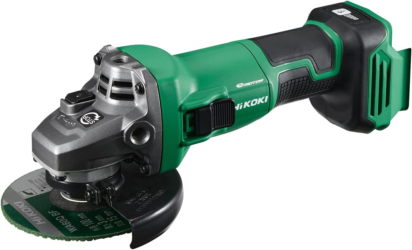 HiKOKI(ハイコーキ) G1210DA(NN) 10.8V 100mm コードレスディスクグラインダー キックバック軽減システム 4段階変速 ブレーキ付き【本体のみ】