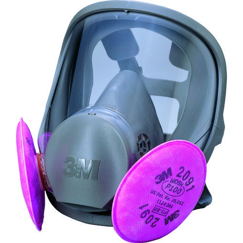 住友スリーエム 3M(スリーエム) 防毒マスク 面体 6000F/2091 RL3 Mサイズ