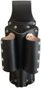 ふくろクラブ TOBI LEGEND 板金用2段4丁差 工具差 黒 LEG-004 サイズ:H290(220)×W110×D85mm 本革