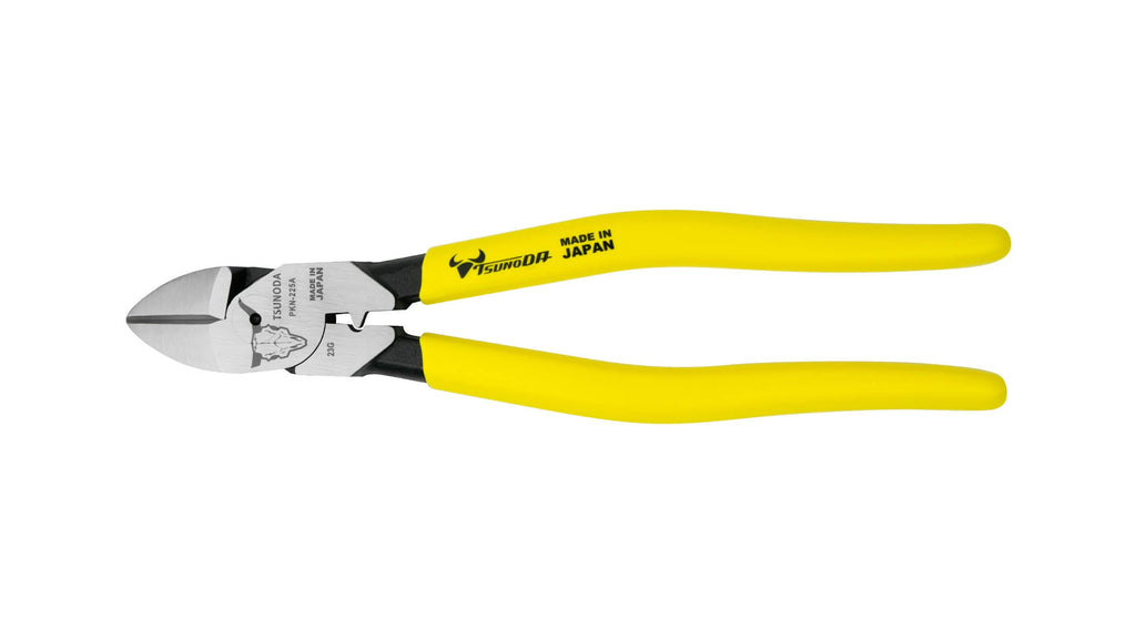 ツノダ (TSUNODA) TSUNODA パワー硬線ニッパー 225mm (圧着機能付) PKN-225A