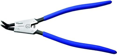 ツノダ (TSUNODA) KINGTTC 硬質ビットスナップリングプライヤー 軸用 曲爪 SEB-300P