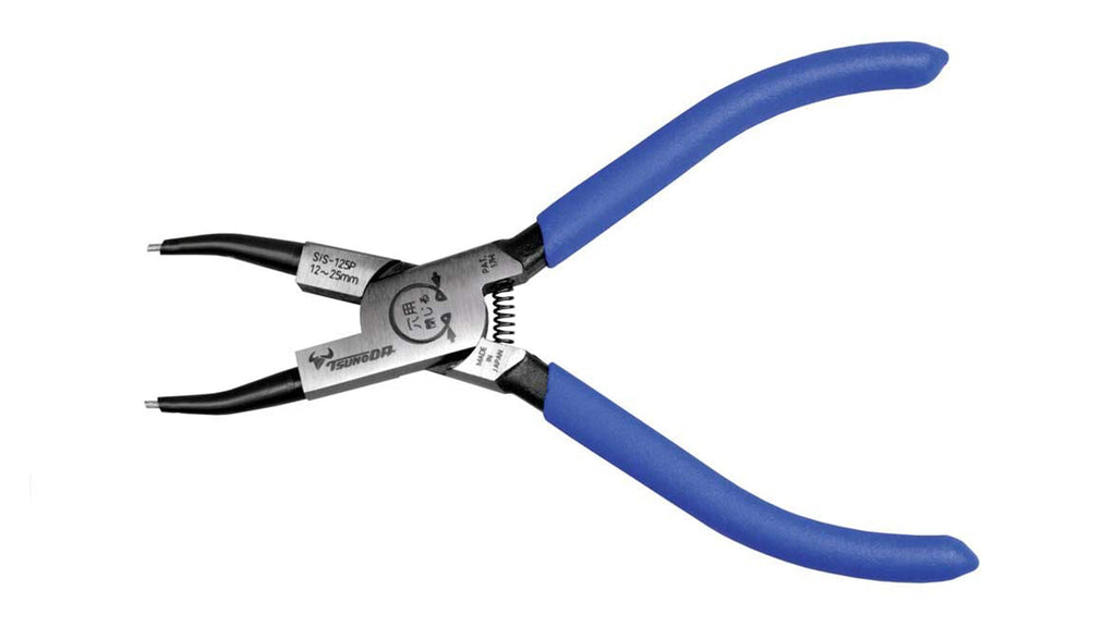 ツノダ (TSUNODA) KINGTTC 硬質ビットスナップリングプライヤー 穴用 直爪 SIS-125P