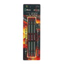 ヴェラ(WERA) インパクターダイヤモンドビット +2×110mm 3本入 IMP-3DC2110 高耐久 高グリップ インパクトドライバー対応(4)