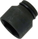 TOP工業(トップ工業) インパクトレンチ用 ソケット(差込角12.7mm) 6角サーフェイス 高耐久プロ仕様 ボルト・ナットの着脱作業向け【リング・ピン付】 ...
