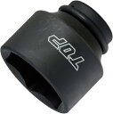 TOP工業(トップ工業) インパクトレンチ用 ソケット(差込角12.7mm) 6角サーフェイス 高耐久プロ仕様 ボルト・ナットの着脱作業向け【リング・ピン付】 PT-429 差込角:12.7mm(1/2) 対辺寸法S:29mm 全長L:42mm ?:16mm