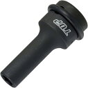 TOP工業(トップ工業) インパクトレンチ用 ディープソケット(差込角12.7mm) 6角サーフェイス 深穴ナット作業向け 高耐久【リング・ピン付】 PT-409L 差込角:12.7mm(1/2) 対辺寸法S:9mm 全長L:60mm ?:16mm