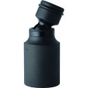 TOP工業(トップ工業) インパクトレンチ用 ユニバーサルソケット(差込角19.0mm) 6角サーフェイス 障害物回避・狭所作業向け 高耐久【リング・ピン付】 ...