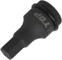 TOP工業(トップ工業) インパクトレンチ用 ヘキサゴンソケット 差込角12.7mm 六角穴付きボルト対応 高耐久【リング・ピン付】 PHB-414 差込角:1...