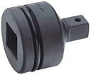 TOP工業(トップ工業) インパクトレンチ用 ソケットアダプター 差込角19.0mm 12.7mm 変換 高耐久【リング・ピン付】 PAD-64 差込角凹19....