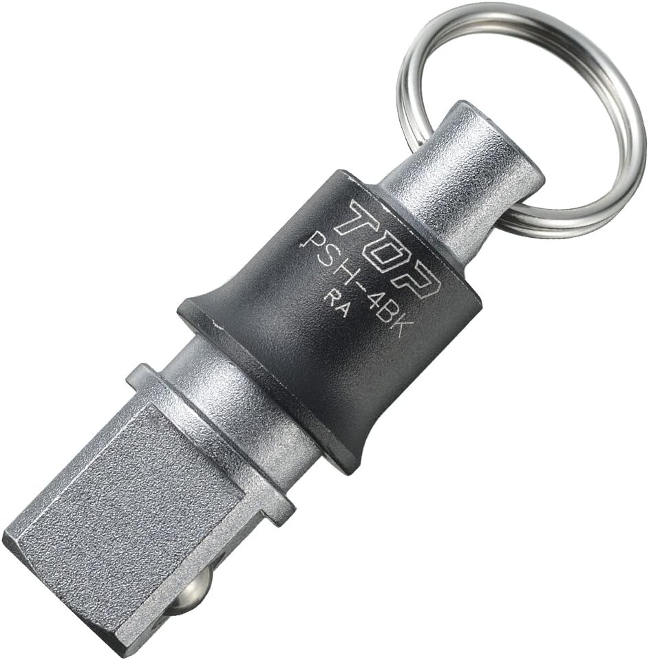 TOP工業(トップ工業) 携帯用 インパクトソケットホルダー PSH-4BK アルミ合金 軽量＆コンパクト 差込角..