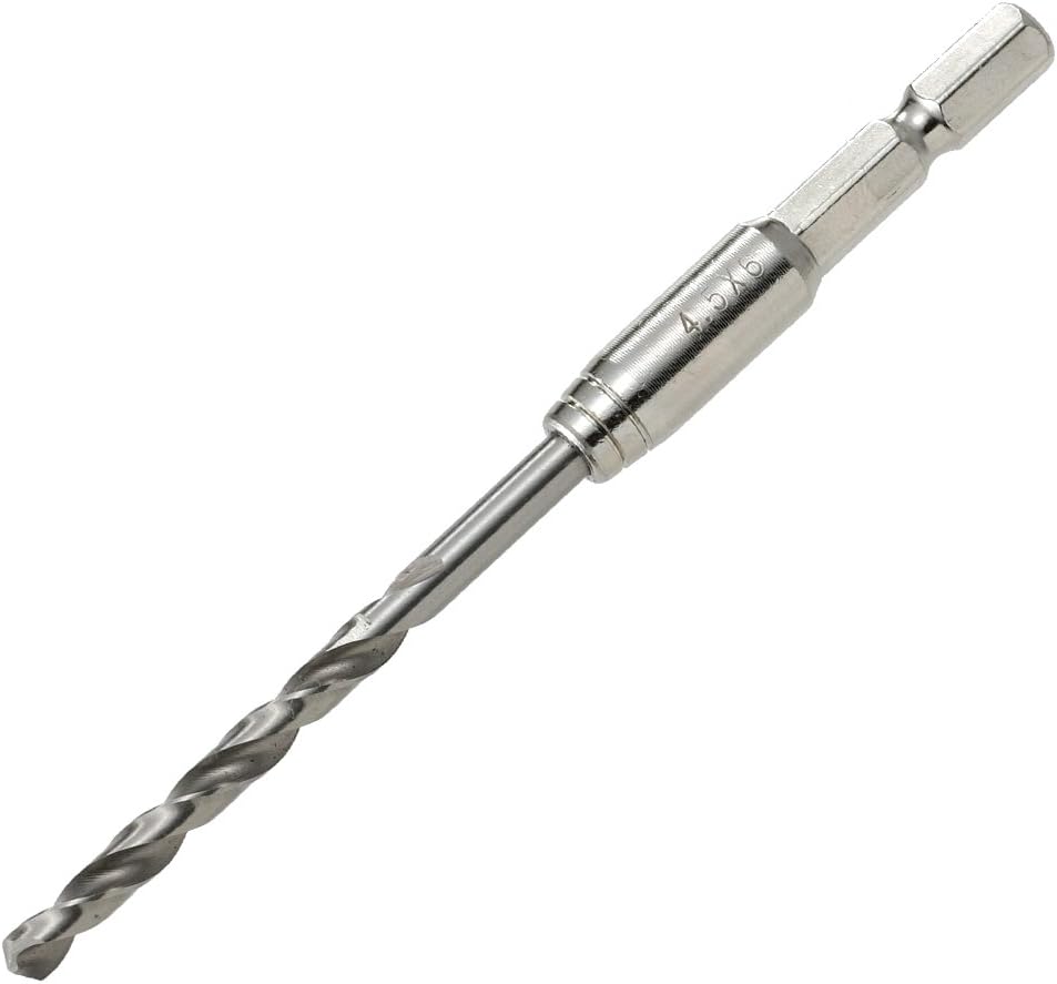 TOP工業(トップ工業) 六角シャンク鉄工ドリル ETD-3.7 六角軸ドリル ハイス鋼 高精度 穴あけ 電動ドリル対応 インパクトドライバー用 ドリル径:Φ3.7mm 全長L:100mm 溝長:39mm