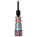S-TOOL 2サイズ首振差替ソケット SWF-1924 19mm&24mm対応 首振り機能搭載 高耐久スライド機構 インパクトドライバ対応 差替えビット付属【18V・40V対応】?