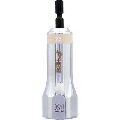 Boltex サクラソケットビット BSS-24 24mm 六角軸 なめたナット対応 桜型ソケット 18V対応 転がり防止 ..