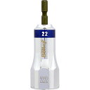 Boltex サクラソケットビット BSS-22SL 22mm セミロング 六角軸 なめたナット対応 桜型ソケット 18V対応 転がり防止 コンパクト設計
