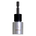 Boltex 全ネジソケット 差替式 BZSS-4 W1/2"(4分)対応 ビット交換式 軽量設計 18V・40Vインパクト対応 転がり防止仕様