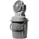 SHOWA(昭和商会) 充電式 ミストワークファン N25-01 工場扇 持ち運び可能なミストファン【バッテリー/充電器セット】熱中症対策 キャンプ アウトドア