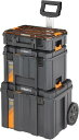 デウォルト(DEWALT) マクラーレン TSTAKタワー DWST60452-1 限定コラボ ツールボックス3種セット キャリータイヤ付き IP54防塵防水 工具収納ケース