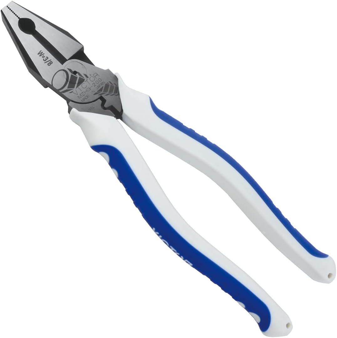 VICTOR ビクター ハイグレード 寸切り修正ペンチ 200mm MZHG-200 W3/8対応 ネジ山修正 簡易圧着 偏芯機..