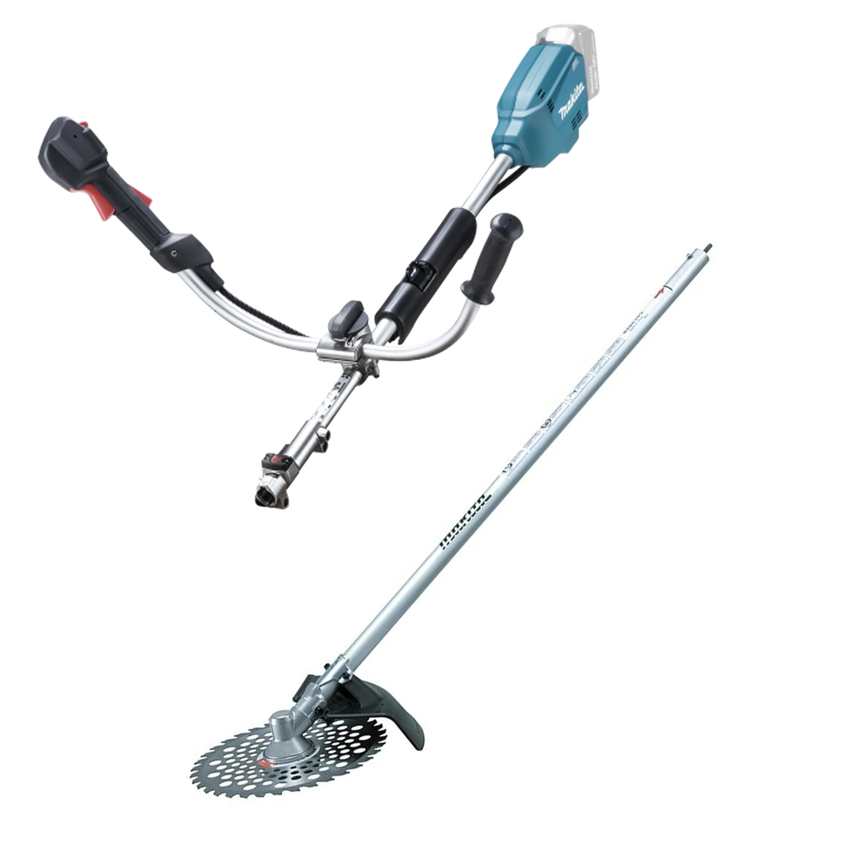 マキタ(makita) 充電式スプリットモータ MUX19DZ モーター部のみ＋刈払アタッチメント EM402MP A-53089..