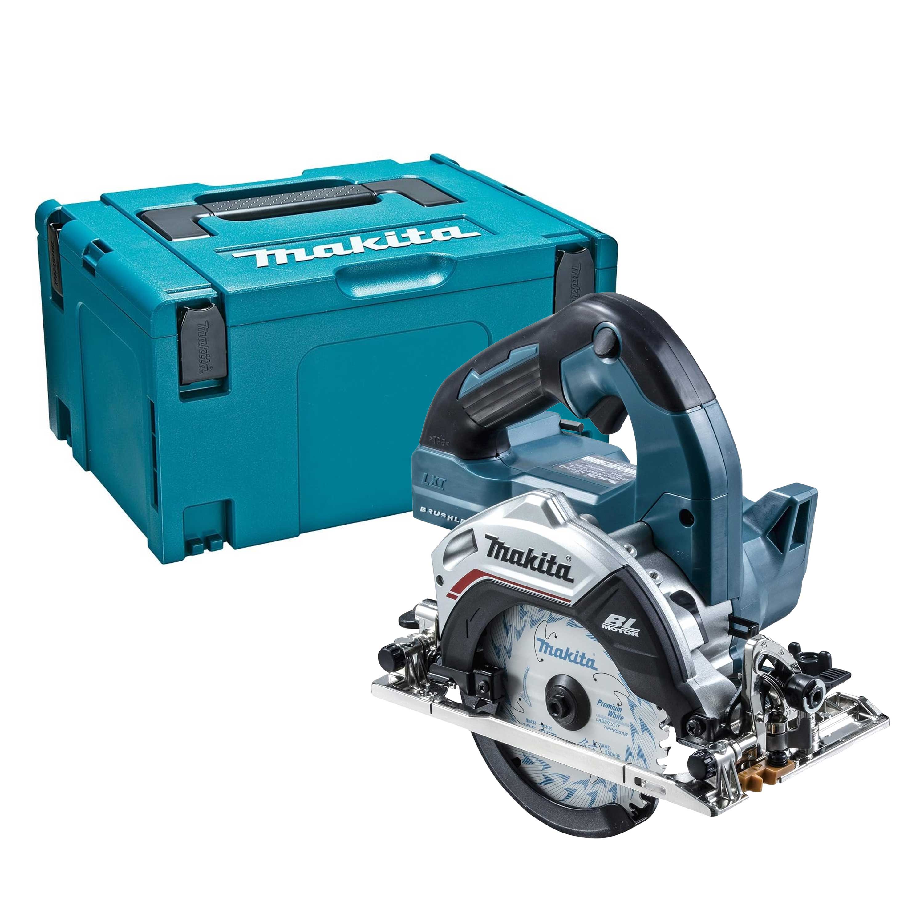 マキタ(makita) HS474DZS/DZSB 青/黒 充電式マルノコ 18V 本体のみ 125mm刃 切込能力向上 無線連動非対応 ブラシレス + 専用シ...