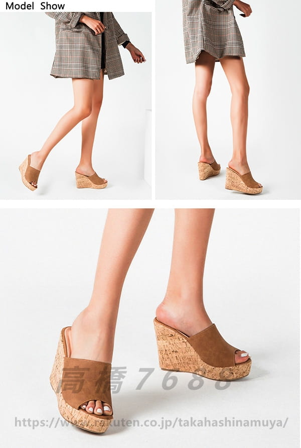 ミュール サンダル 厚底 ウェッジソール 11CM ミュール レディース 厚底ミュール 厚底サンダル ヒール ハイヒール 軽量 厚底ウエッジソール 女性 大きい サイズ 歩きやすい 疲れない サボサンダル オフィス 母 婦人 靴 夏 送料無料