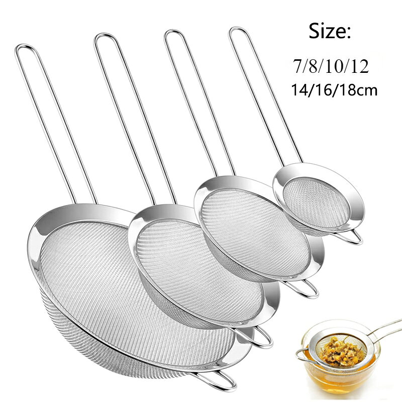 懸念される化学物質:なしモデル番号:Colanders & Strainers金属の種類:ステンレス鋼懸念される化学物質:なしモデル番号:Colanders & Strainers金属の種類:ステンレス鋼起源:Cn (原点)タイプ:水切り & ストレーナー製品説明材質: ステンレス鋼示されている色8つのサイズをご用意: 7〜18 cm (直径)高品質のステンレス鋼を精製し、耐久性があります。精密なステンレス鋼メッシュ、高温耐性、お手入れが簡単。(スポンジ推奨)。熱い食べ物は控えていただきたいです。油やスープを素早く濾過し、使いやすい高密度メッシュ、均一な細かいメッシュ、より多くのグリースを効果的に濾過でき、耐久性があります。キッチンの壁に掛けてスペースを節約し、衛生設備を清潔に保つことができます。食品（餃子、ワンタン、麺類、揚げ物など）の濾過に適しています。パッケージ内容:1×ステンレス鋼ワイヤーメッシュフィルター知らせ：手動測定のため、1～2cmの誤差はご了承ください。モニターが同じように調整されていないため、写真に表示されているアイテムの色がコンピューターのモニター上で異なって見える場合があります懸念される化学物質:なしモデル番号:Colanders & Strainers金属の種類:ステンレス鋼懸念される化学物質:なしモデル番号:Colanders & Strainers金属の種類:ステンレス鋼起源:Cn (原点)タイプ:水切り & ストレーナー製品説明材質: ステンレス鋼示されている色8つのサイズをご用意: 7〜18 cm (直径)高品質のステンレス鋼を精製し、耐久性があります。精密なステンレス鋼メッシュ、高温耐性、お手入れが簡単。(スポンジ推奨)。熱い食べ物は控えていただきたいです。油やスープを素早く濾過し、使いやすい高密度メッシュ、均一な細かいメッシュ、より多くのグリースを効果的に濾過でき、耐久性があります。キッチンの壁に掛けてスペースを節約し、衛生設備を清潔に保つことができます。食品（餃子、ワンタン、麺類、揚げ物など）の濾過に適しています。パッケージ内容:1×ステンレス鋼ワイヤーメッシュフィルター知らせ：手動測定のため、1～2cmの誤差はご了承ください。モニターが同じように調整されていないため、写真に表示されているアイテムの色がコンピューターのモニター上で異なって見える場合があります