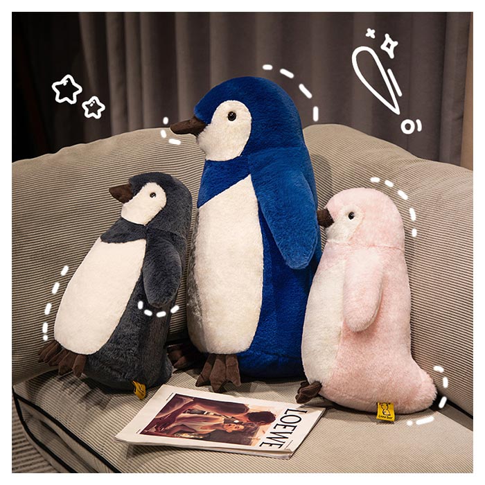 ペンギン ペンギン ぬいぐるみ かわいい 雑貨 抱き枕 手触りふわふわ 海洋生物 水族館 Penguin ペンギン 人形 癒し系 彼女彼氏へ お誕生日プレゼント 35cm