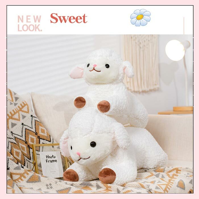 ぬいぐるみ ひつじ 羊 抱き枕 クッション インテリア かわいい 癒し 添い寝 誕生日 プレゼント 50cm