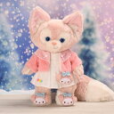 リーナベル コスチューム ぬいぐるみ服 衣装セット コート ワンピース 靴 秋冬 着せ替え洋服 衣装 ベアウェア ぬい服 ピンク 4点セットSサイズ用 お洋服 ...