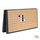 囲碁 セット 折りたたみ式 ポータブル 磁気 マグネット石 収納&持ち運び容易 初心者 プロ 兼用 プレゼント 知育玩具 子供 教育ゲーム 石囲碁盤セット おも...