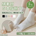 【5足セット】ミックスカラー 5本指ソックス 5色組 レディース 女性用5本指 おすすめ 人気 売れ筋 ランキングお買い物マラソン プレゼ
