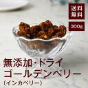 無添加・ドライゴールデンベリー(インカベリー)300g【送料無料】コロンビア産 食用ほおずき★ スーパーフード★ ビタミン、イノシトール、カルシウム、鉄分など体...