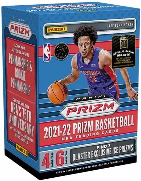 NBA 2021-22 Panini Prizm Basketball Card Blaster Box (Ice Prizms) パニーニ プリズム バスケットボール カード ブラスターボックス (アイス プリズム)