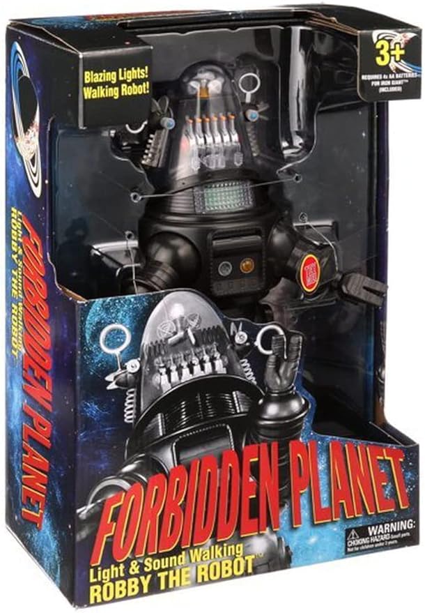 禁断の惑星 14インチ ライト&サウンド ウォーキング フィギュア ロビー・ザ・ロボット / FORBIDDEN PLANET 2020 Light & Sound Walking Figure ROBBY THE ROBOT 映画 SF グッズ ロボット [並行輸入品]