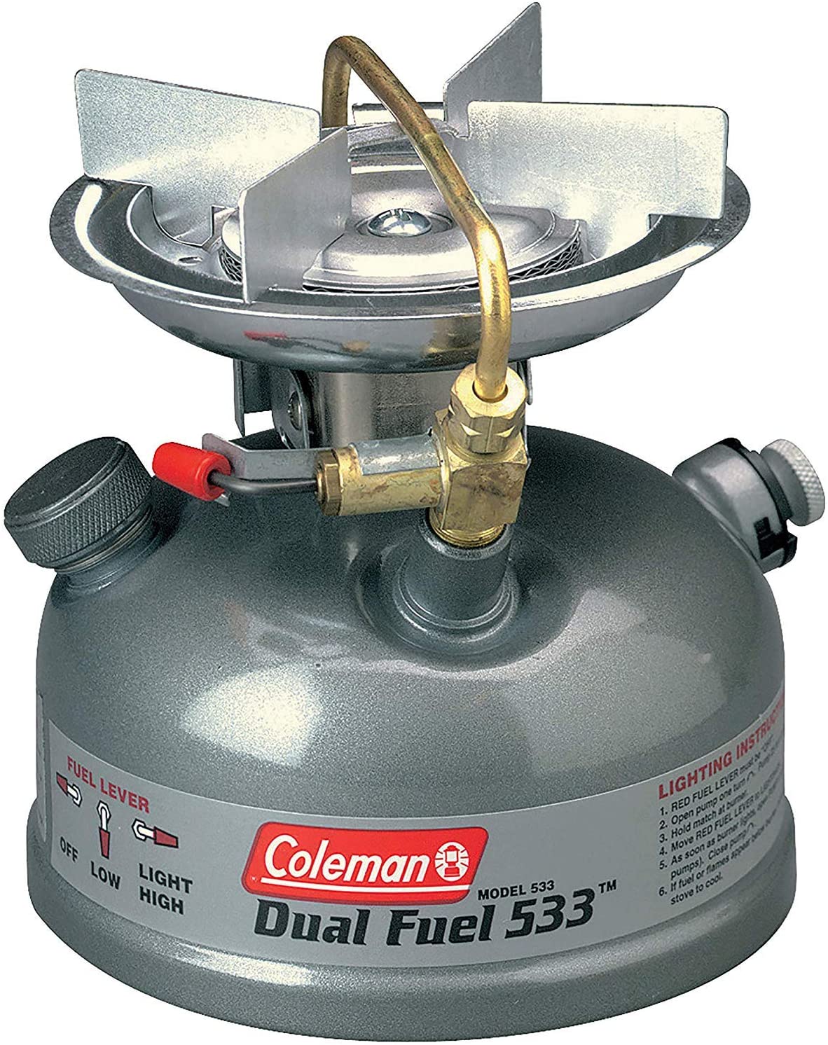 Coleman コールマン スポーツスターII デュアルフューエル 533 [並行輸入品]　Coleman 1 Burner Dual Fuel Sportster Stove Grey 3000003654