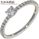 カルティエ 指輪 Pt950 ダイヤ0.18ct(E-VVS2-3EXCELLENT-NONE) ダ ...