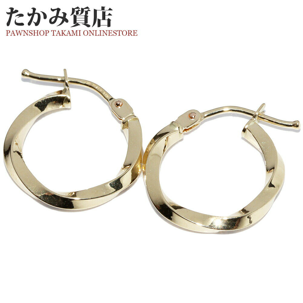 Rakuten - ピアス K18YG フープピアス